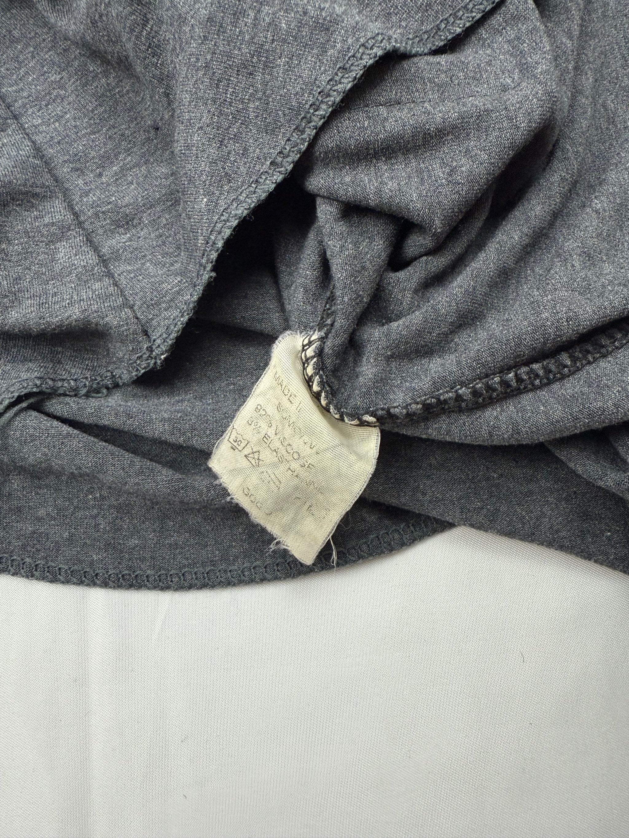 Grey pocket flared long sleeves top (S/M)