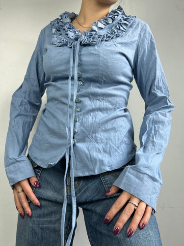 Blue long sleeves shirt (S/M)