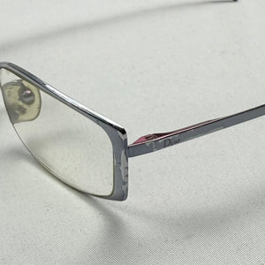 Pink & silver office glasses (with prescription)