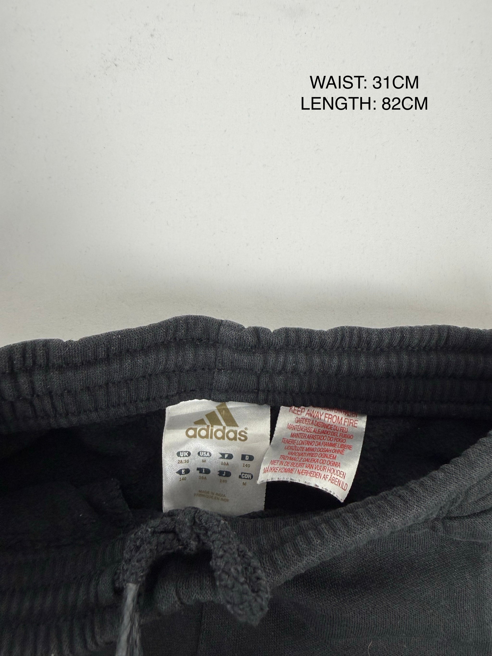 Black cotton capri pants (S)