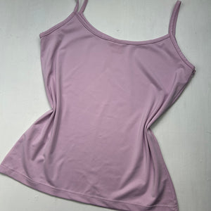 Pink lycra cami top (XL)