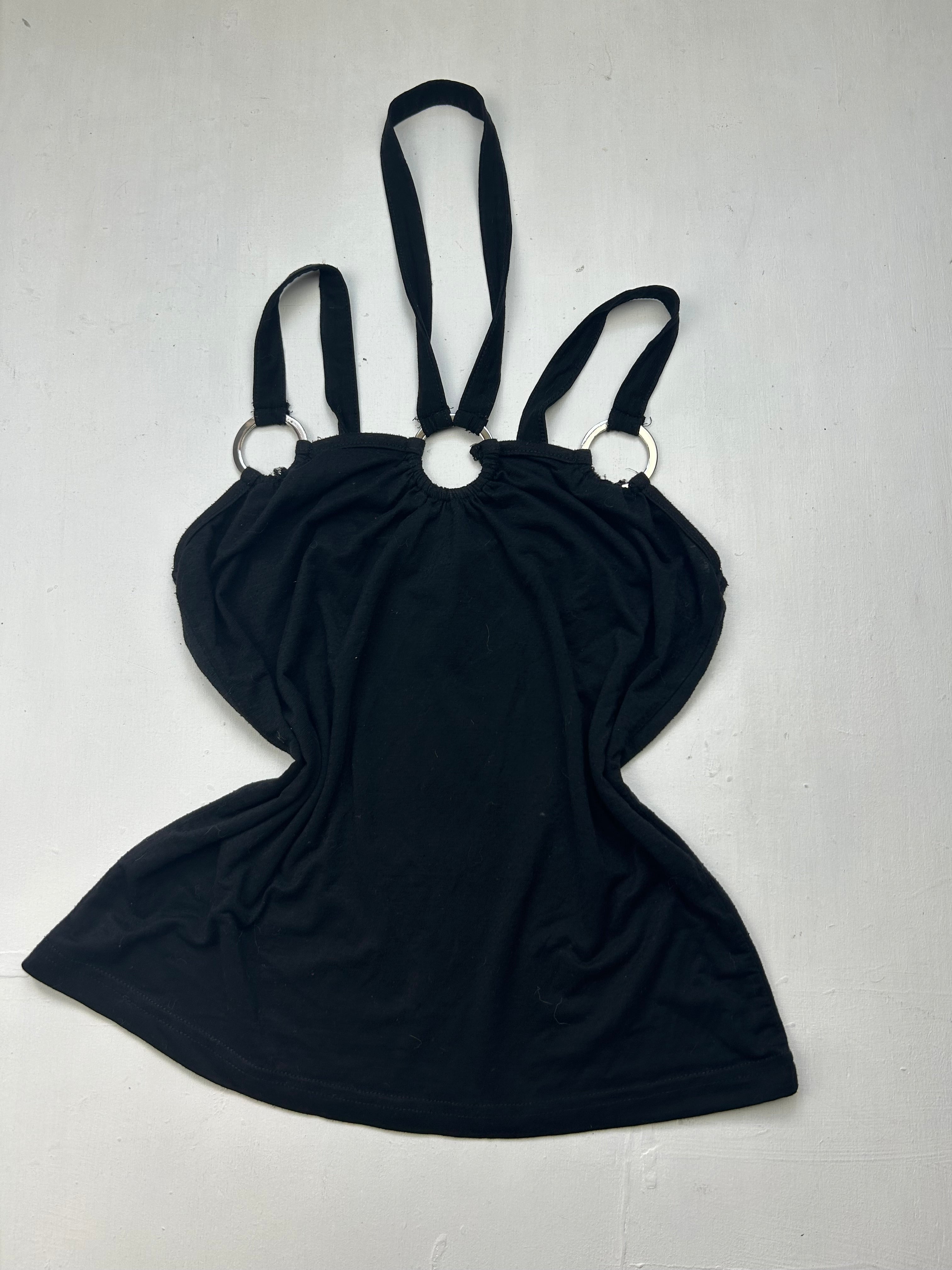 Black cami top (S/M)