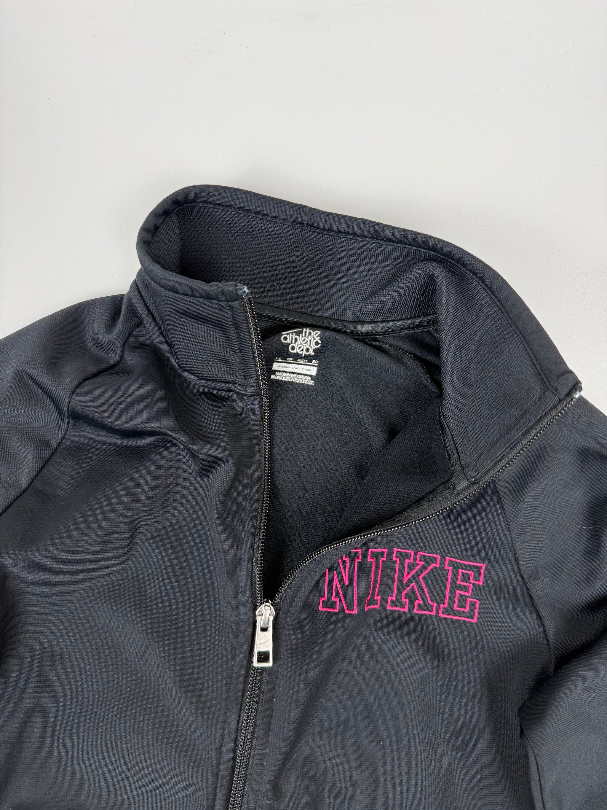 Black activewear zip up jacket (XS)