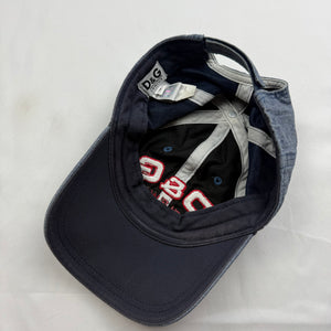 Blue denim logo cap