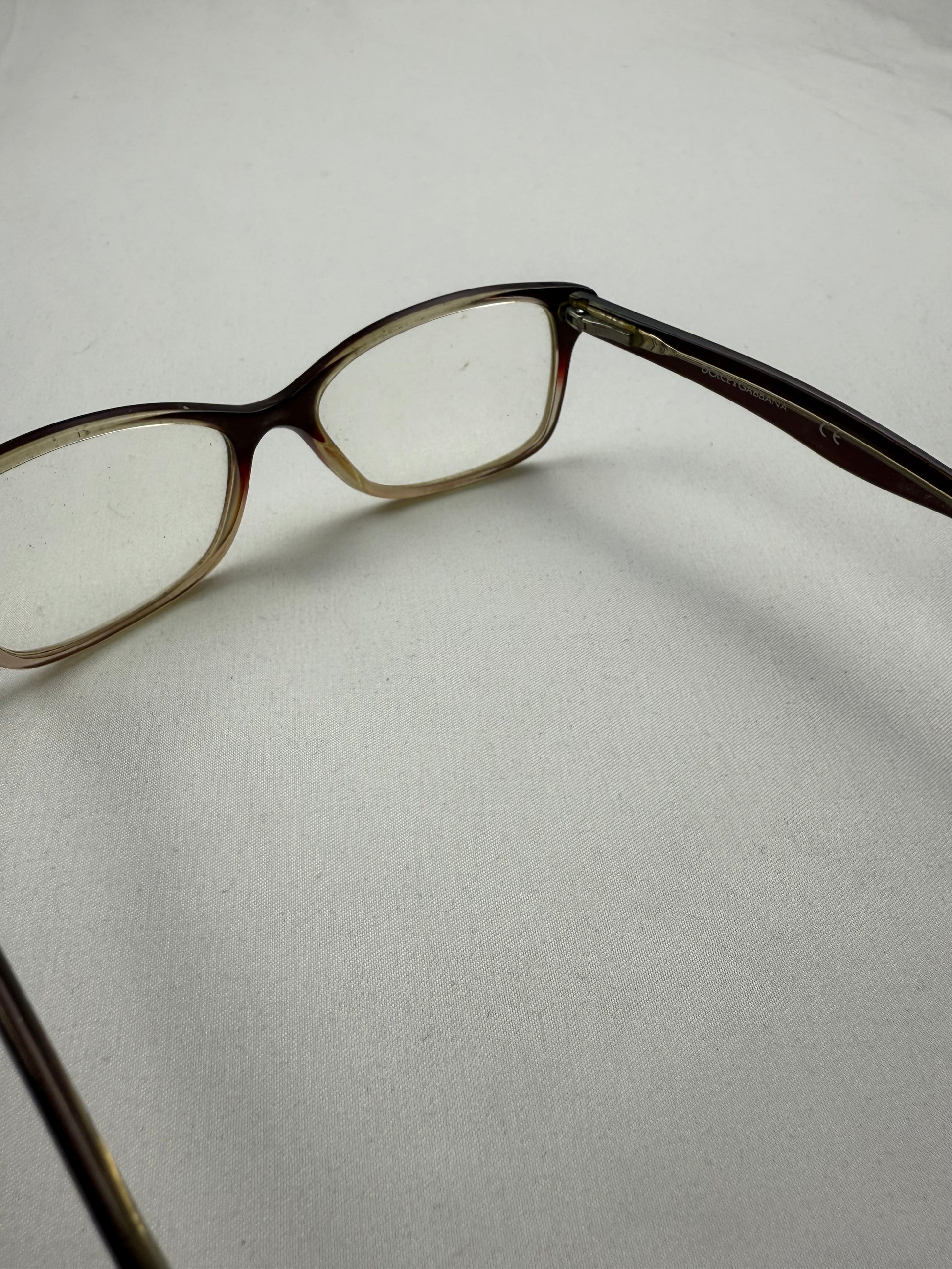 Brown logo office glasses (with prescription)