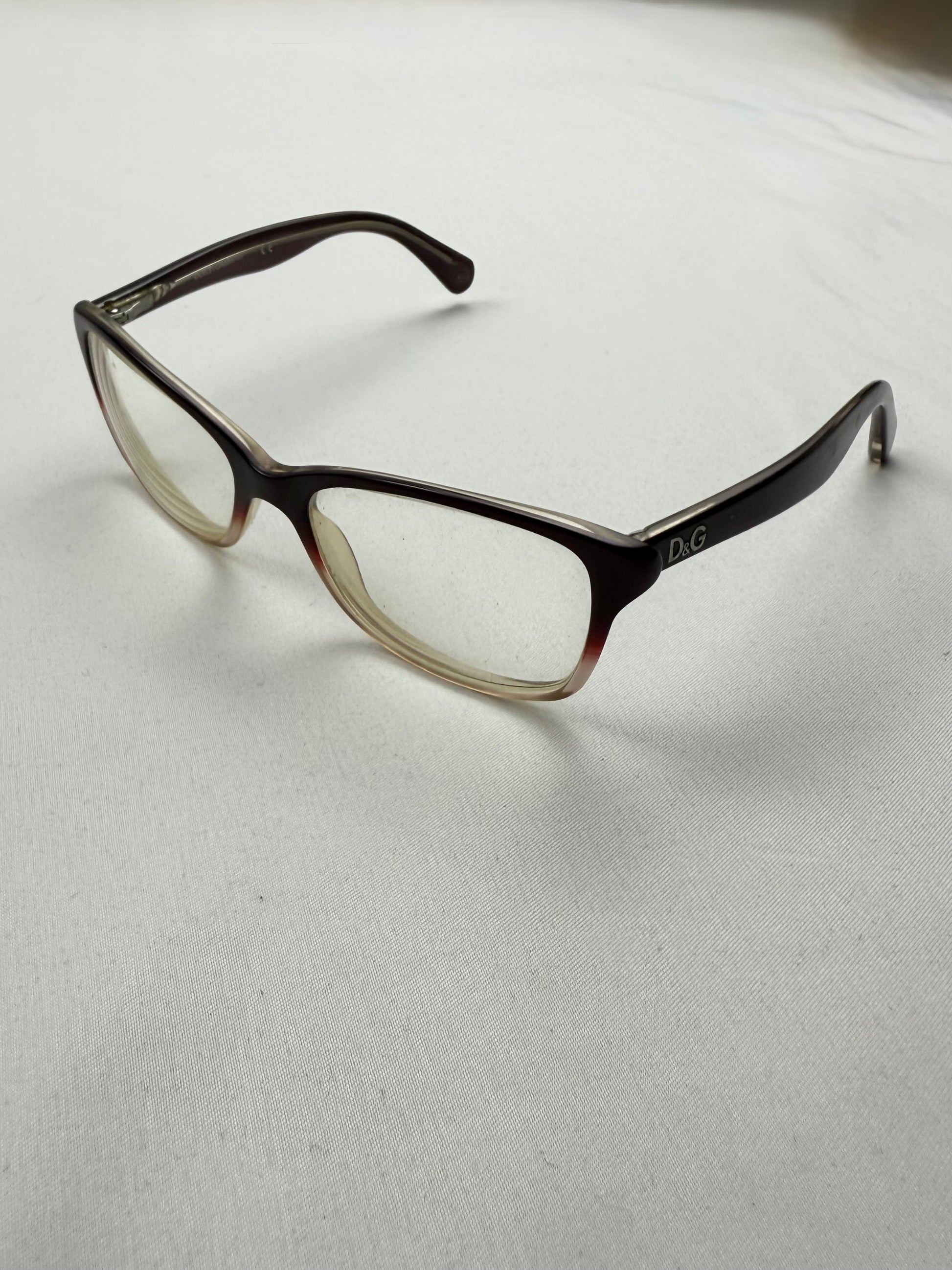 Brown logo office glasses (with prescription)