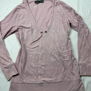 Baby pink cotton hoodie (M)