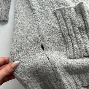 Grey super soft high neck jumper (XL)