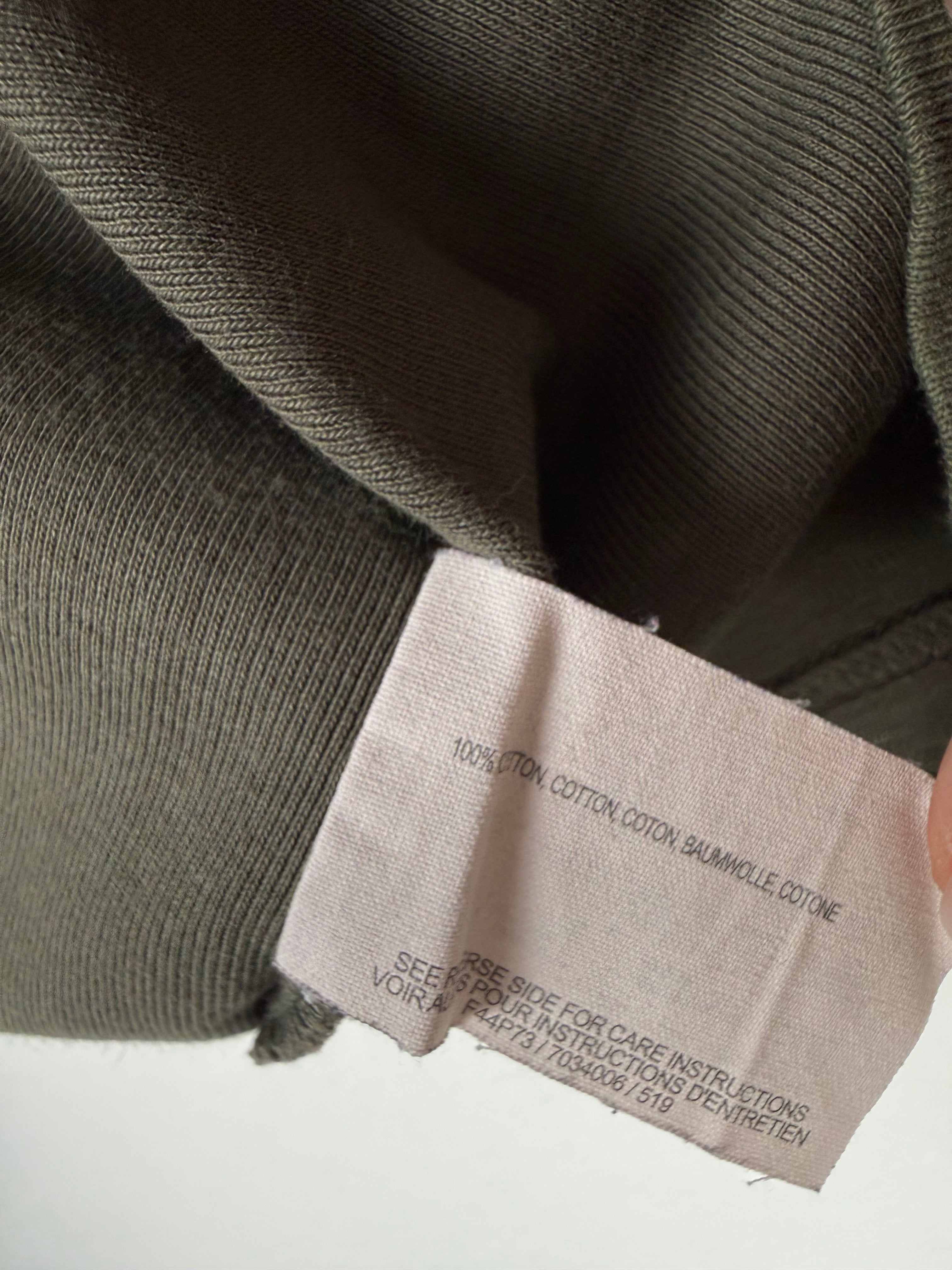 Khaki 100% cotton tank top (S)