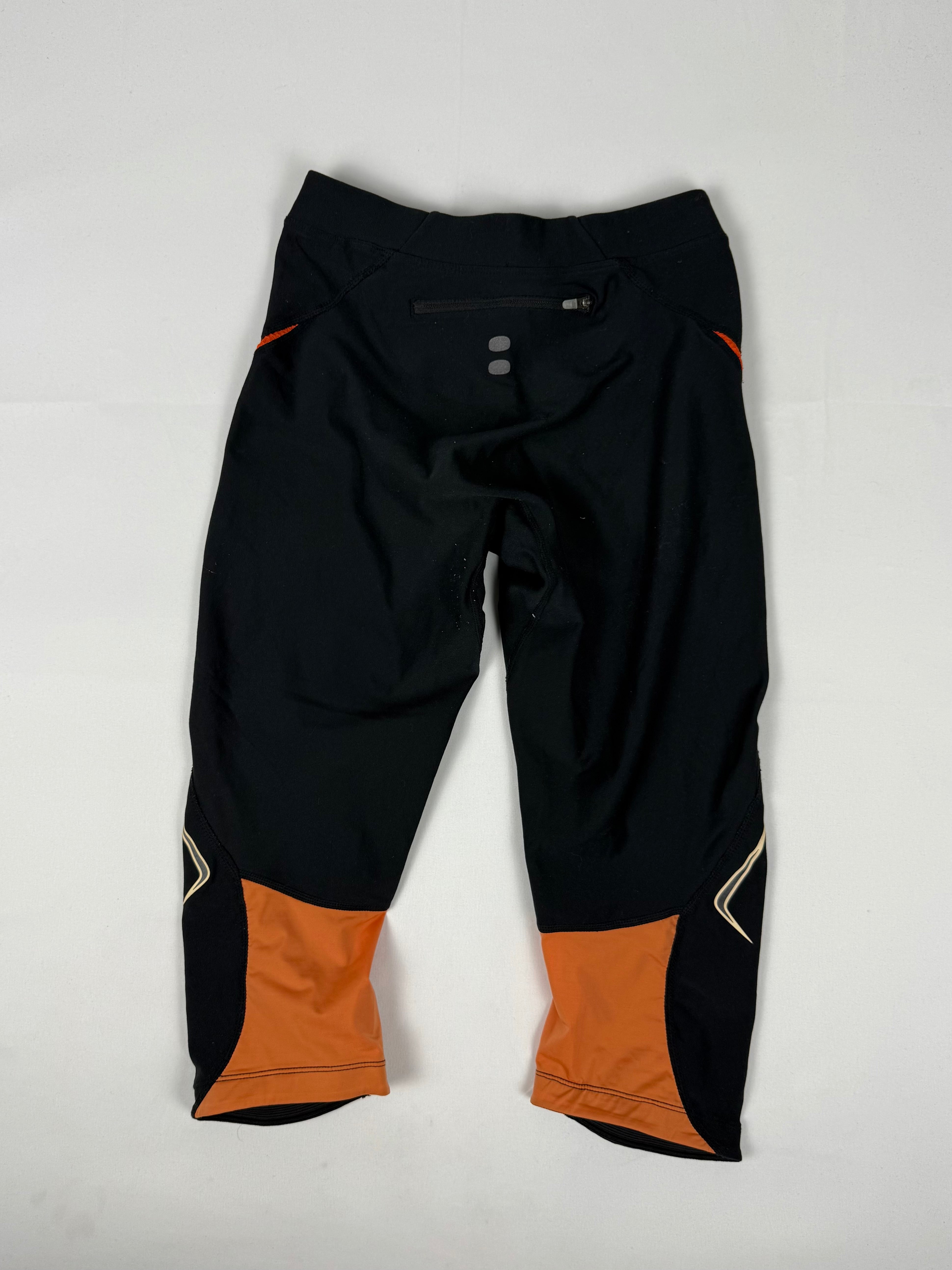 Black activewear low waist capri leggings pants (XS/S)