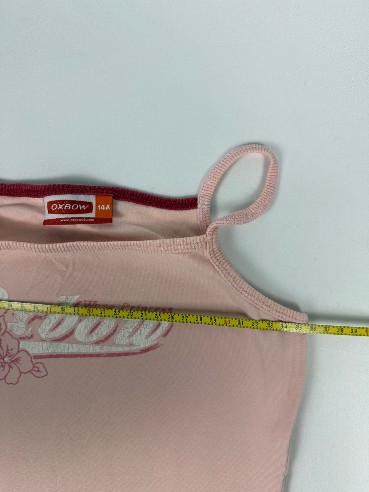 Baby pink cotton top (S)