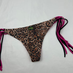 Pink panther low rise bikini bottom (L)