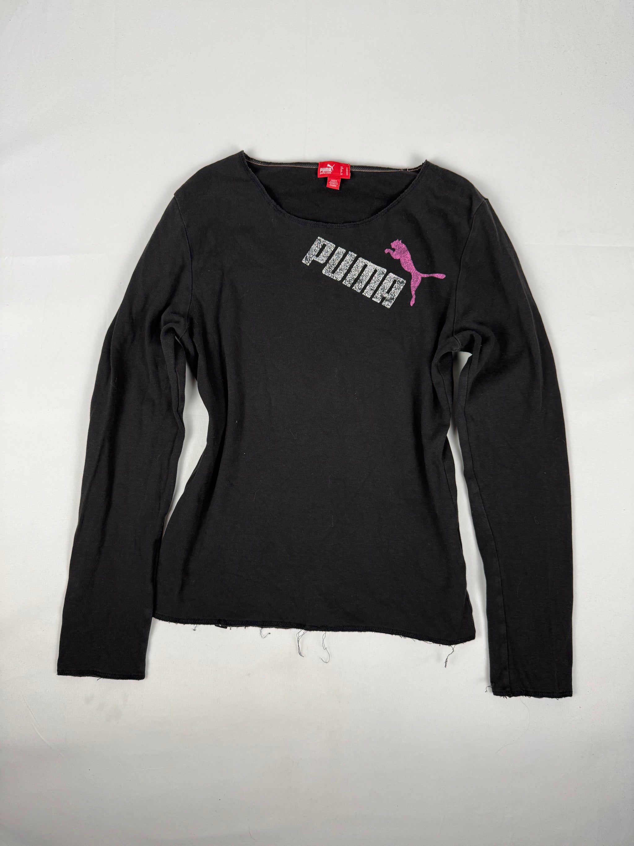 Black activewear long sleeves top (M)