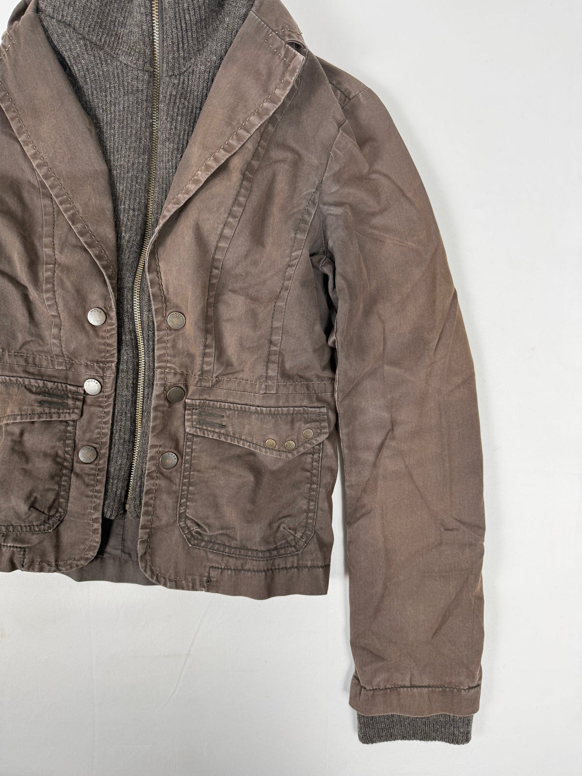 Brown 2 in 1 layer jacket (L)