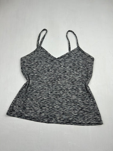 Grey tight fit cami top (S/M)