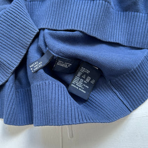 Blue cotton 90s jumper (XL)