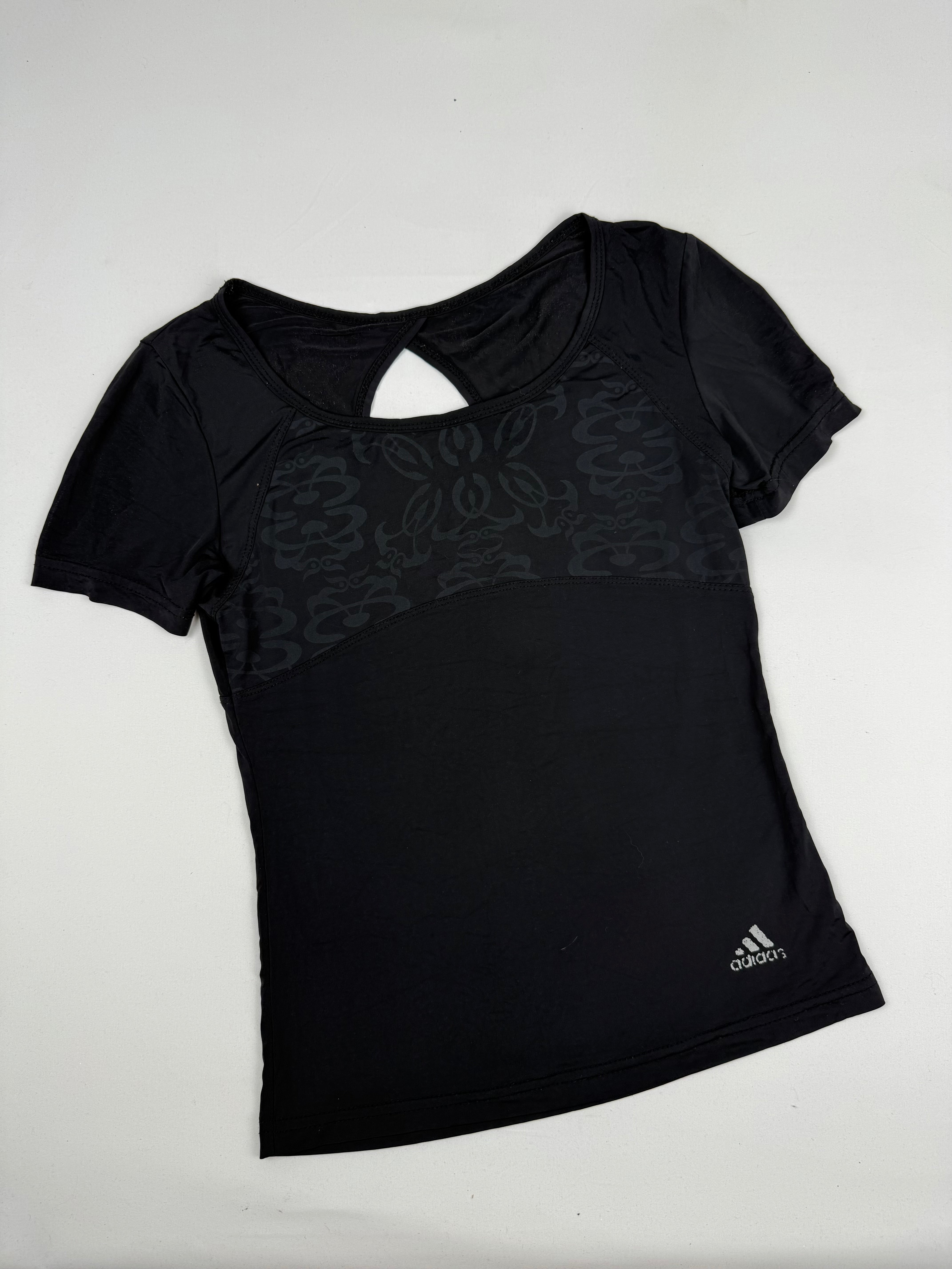 T-shirt graphique en coton kaki (S)