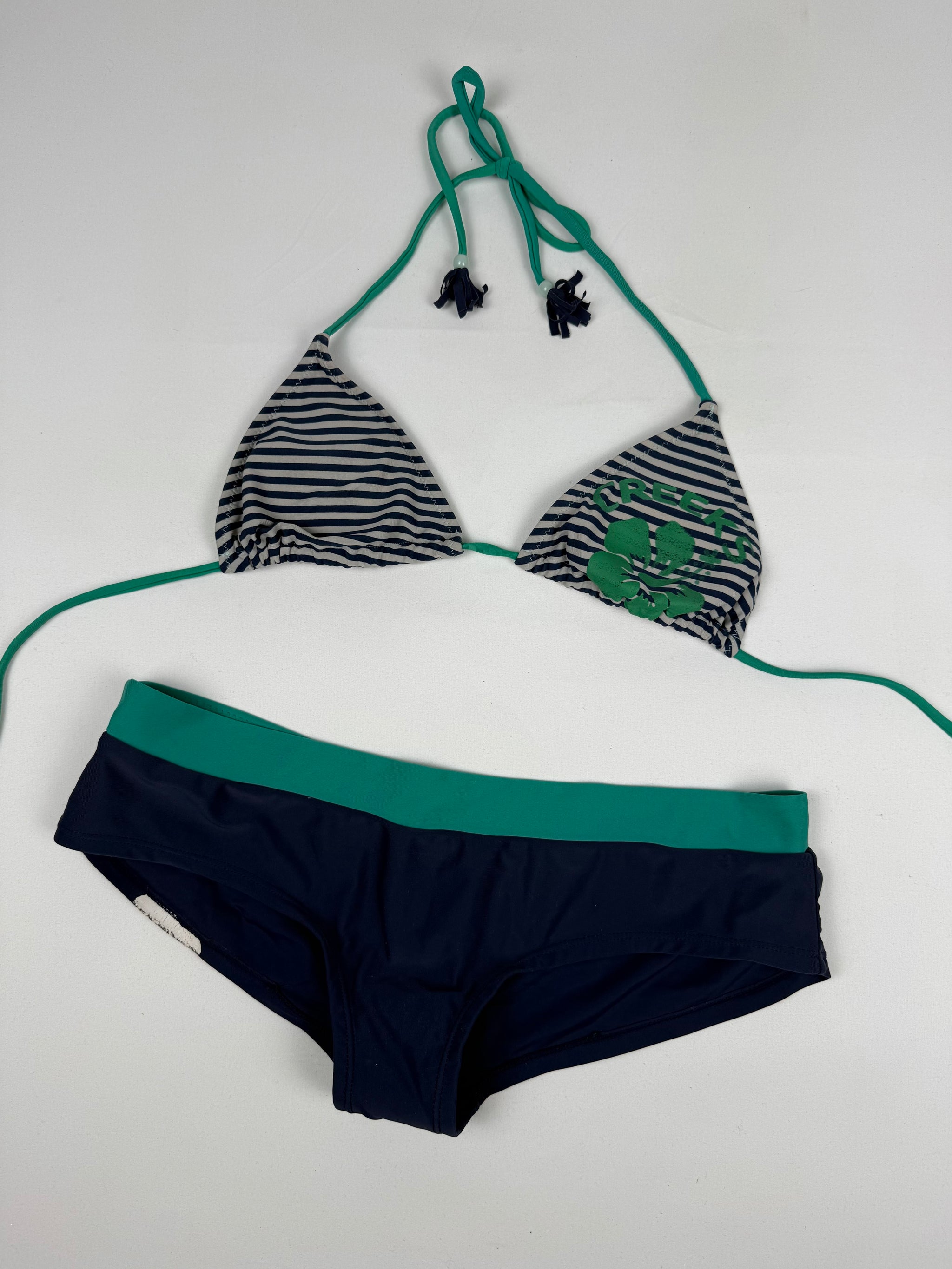 Navy shorty bikini set (M)