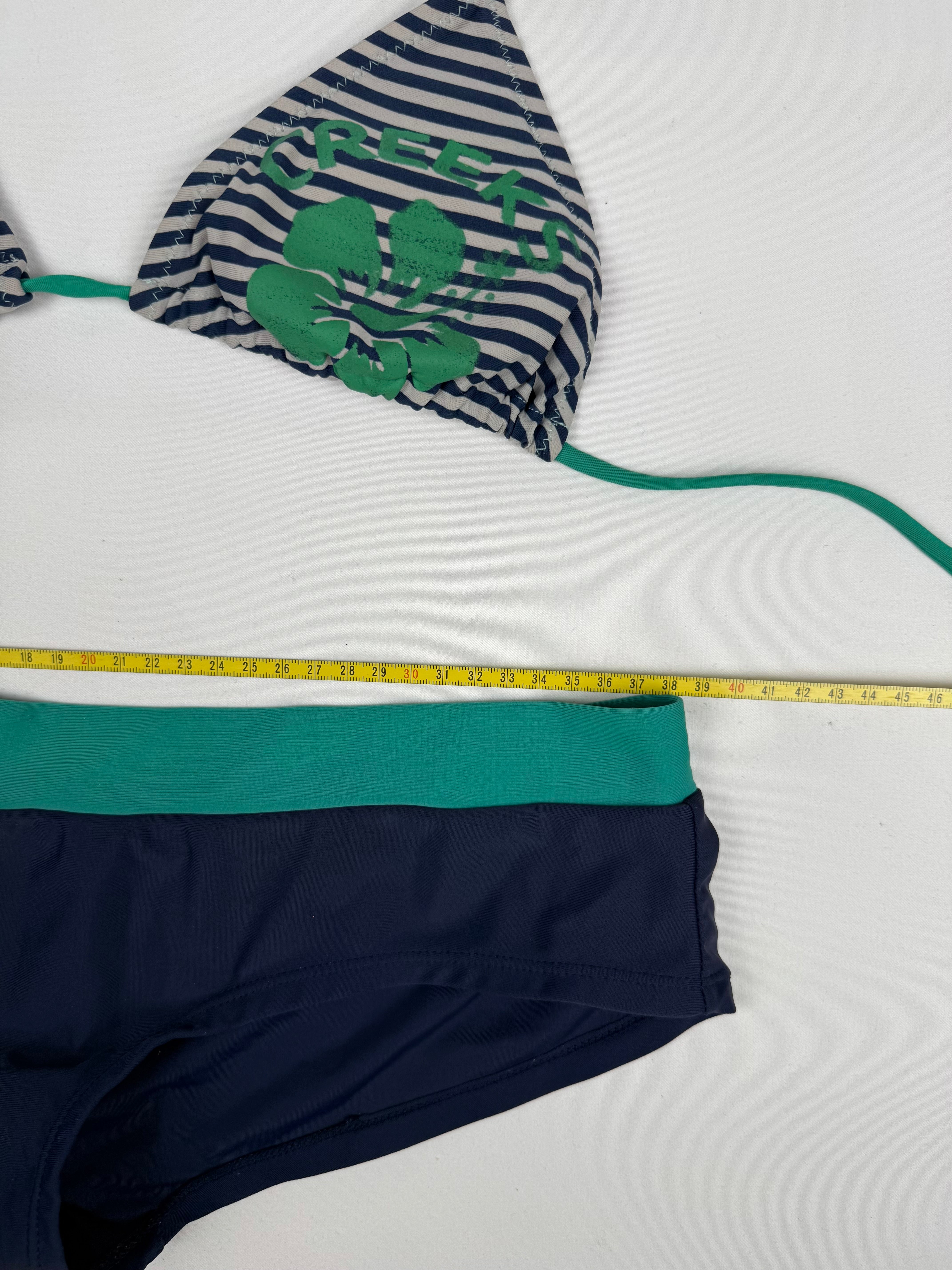 Navy shorty bikini set (M)