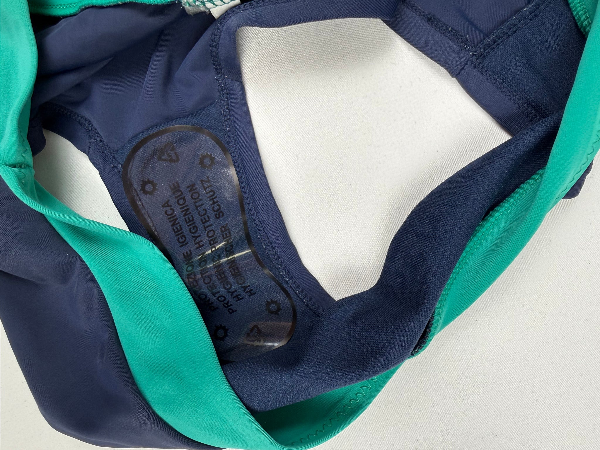 Navy shorty bikini set (M)