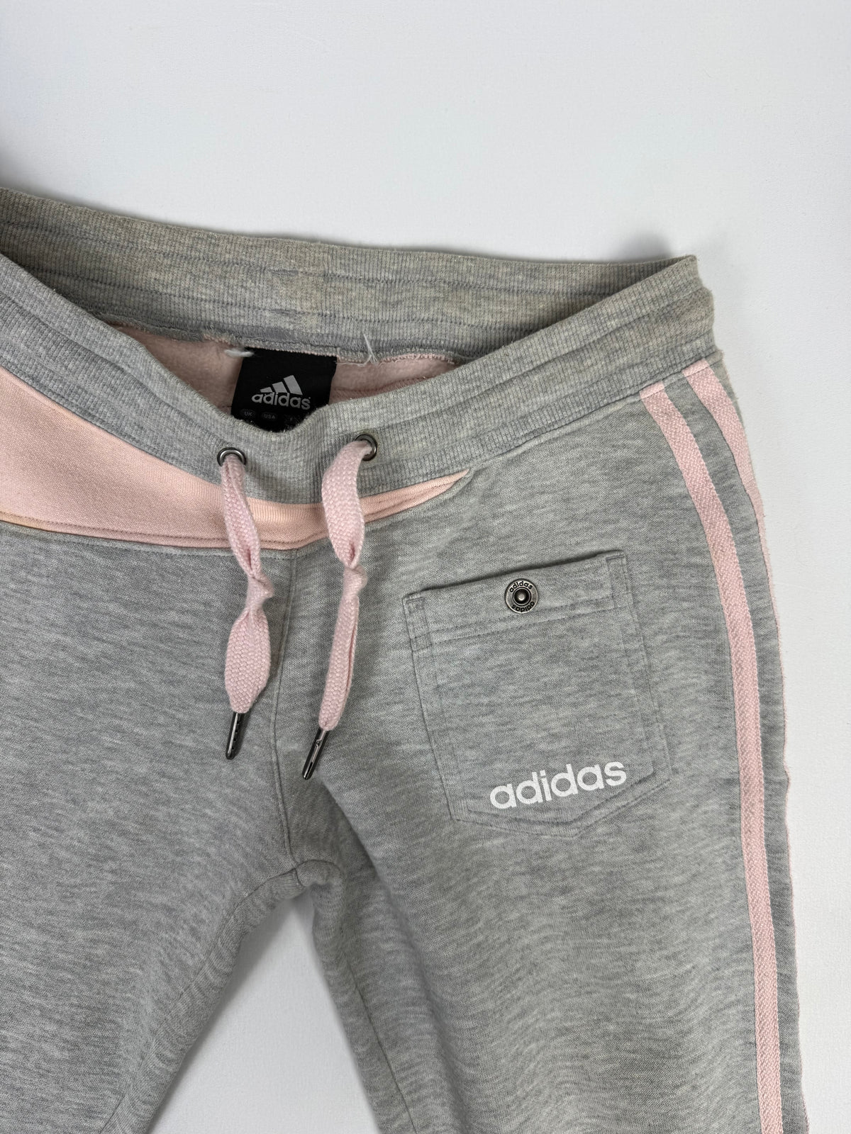 Grey & pink activewear pants (S)