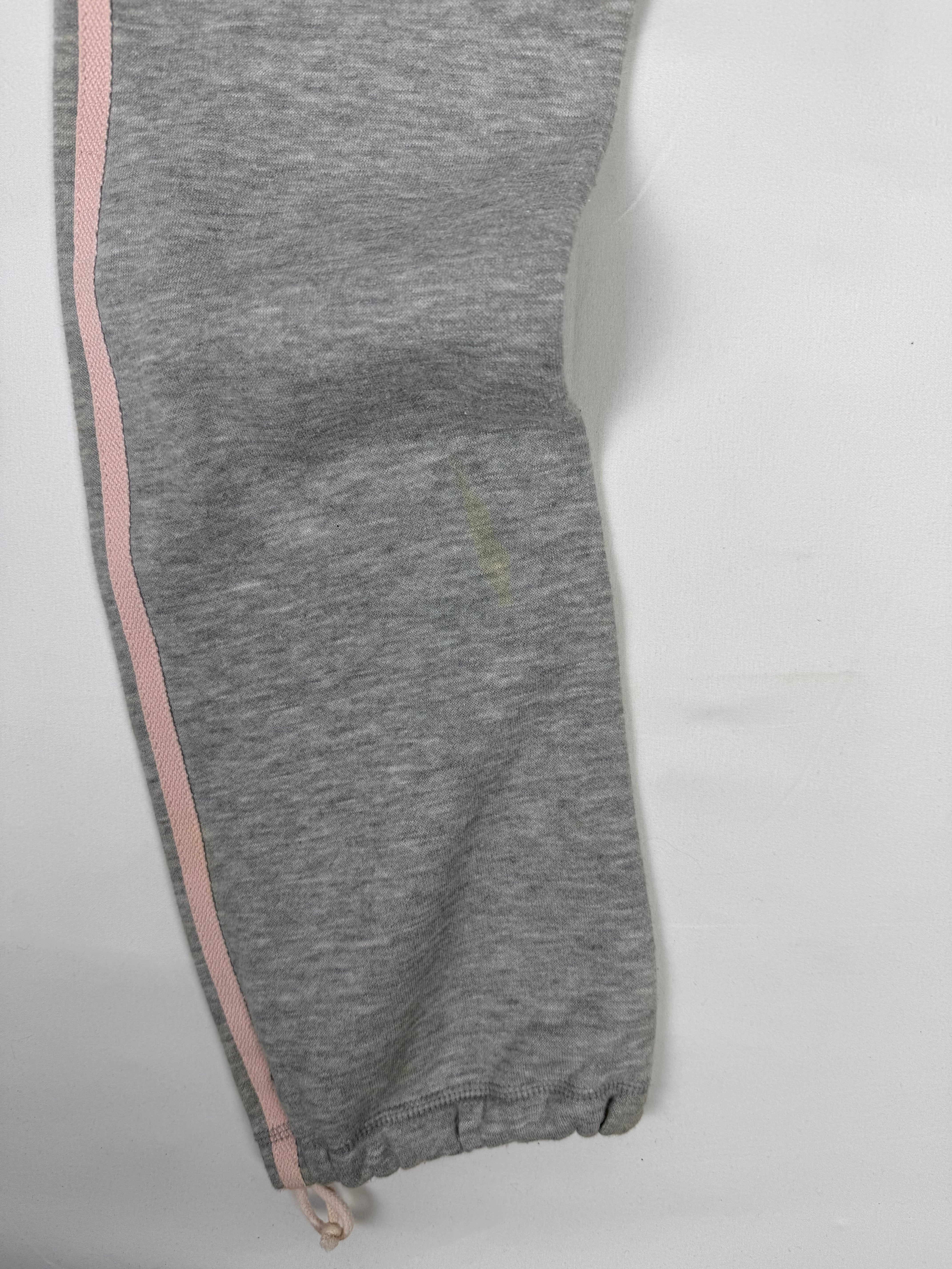 Grey & pink activewear pants (S)