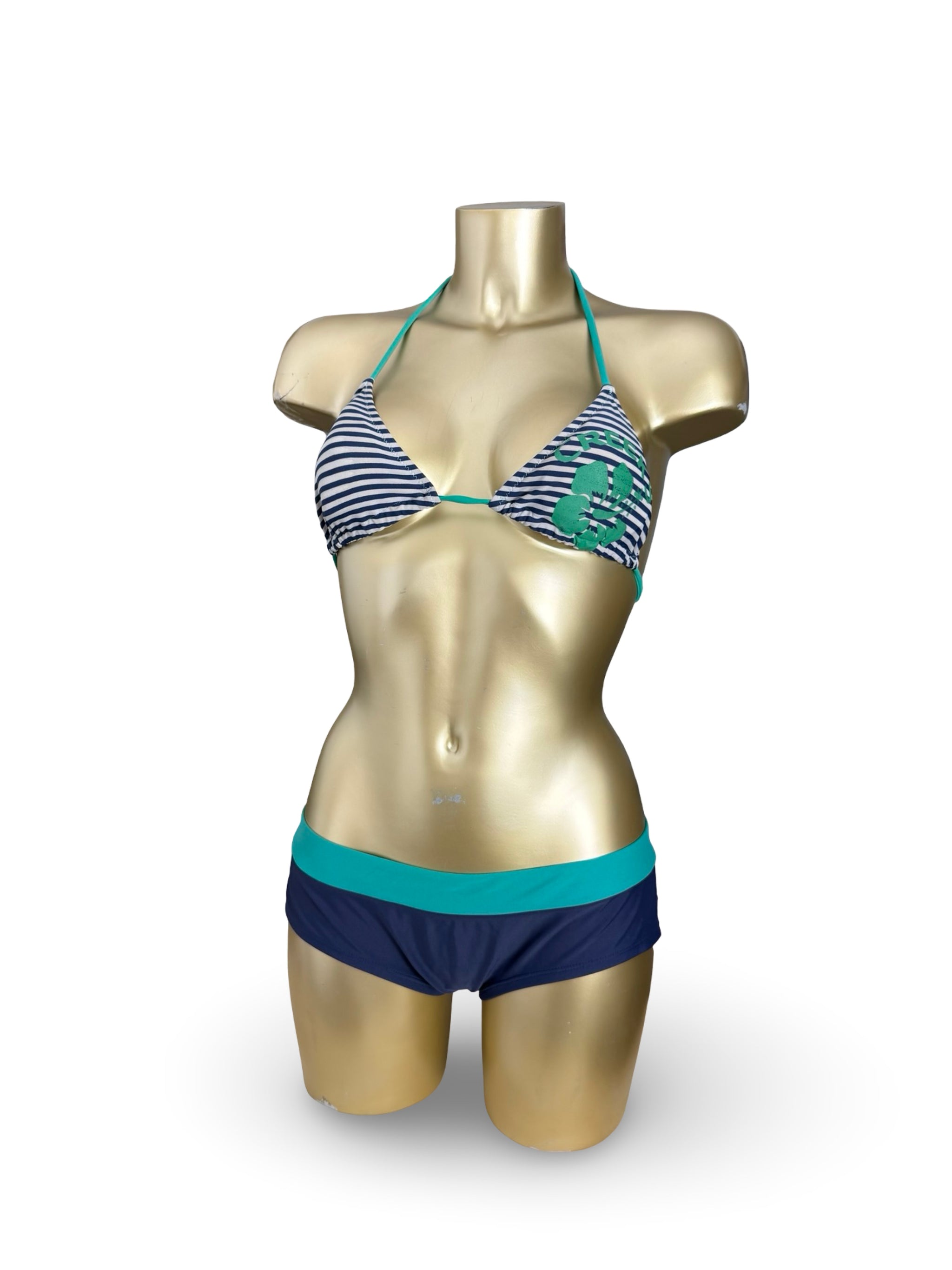 Navy shorty bikini set (M)