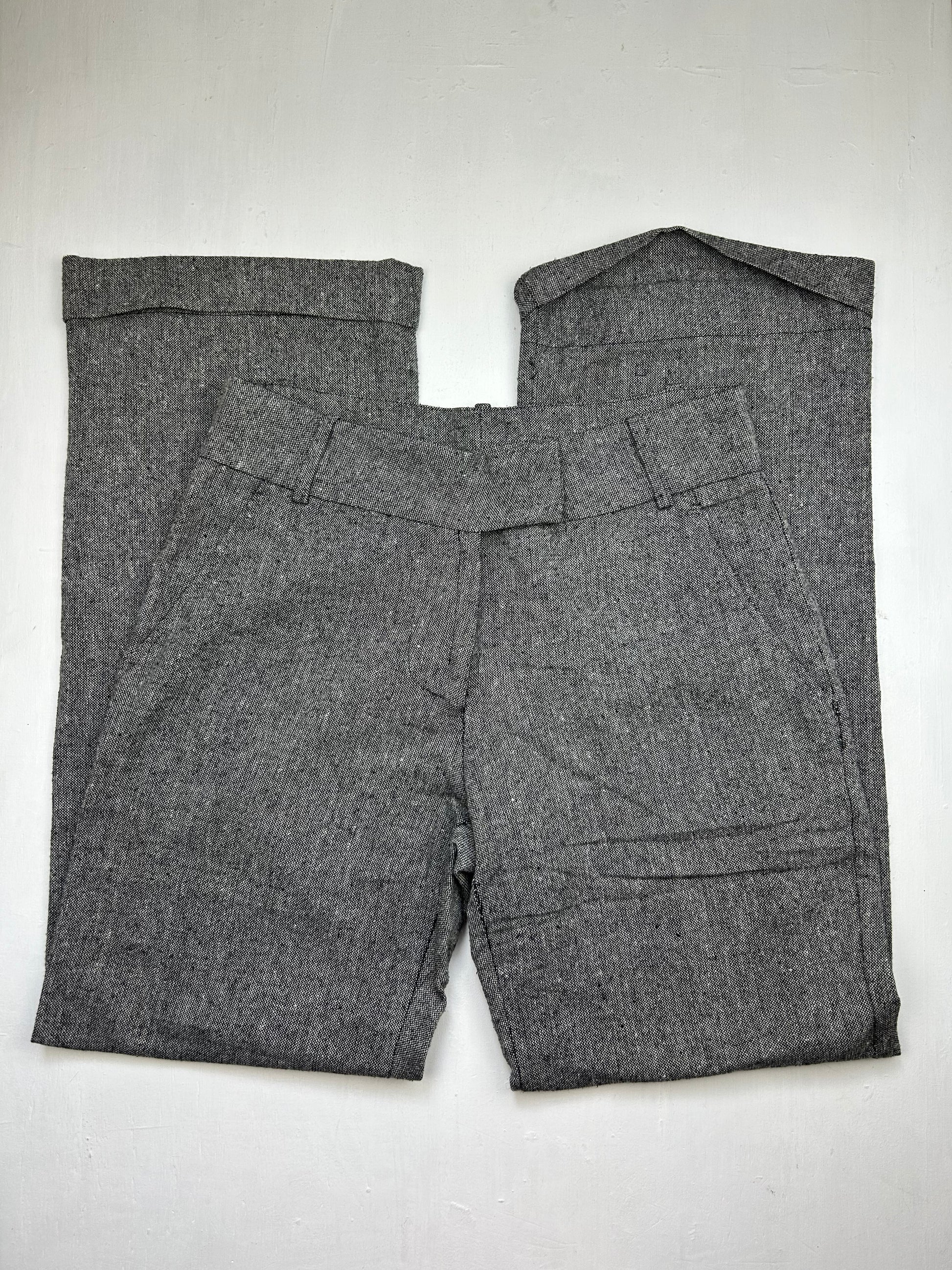 Grey flare office pants (S/M)