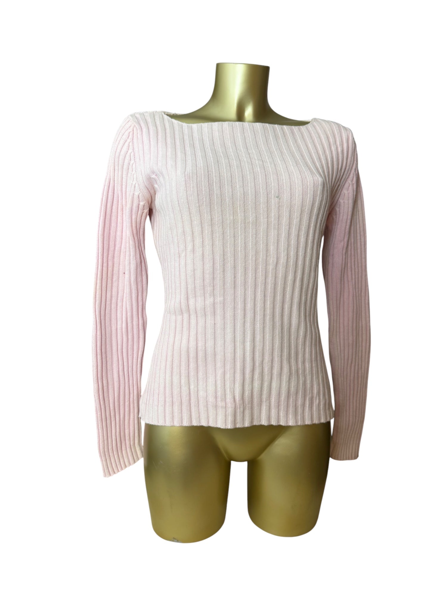 Baby pink ribbed jumper (XL)