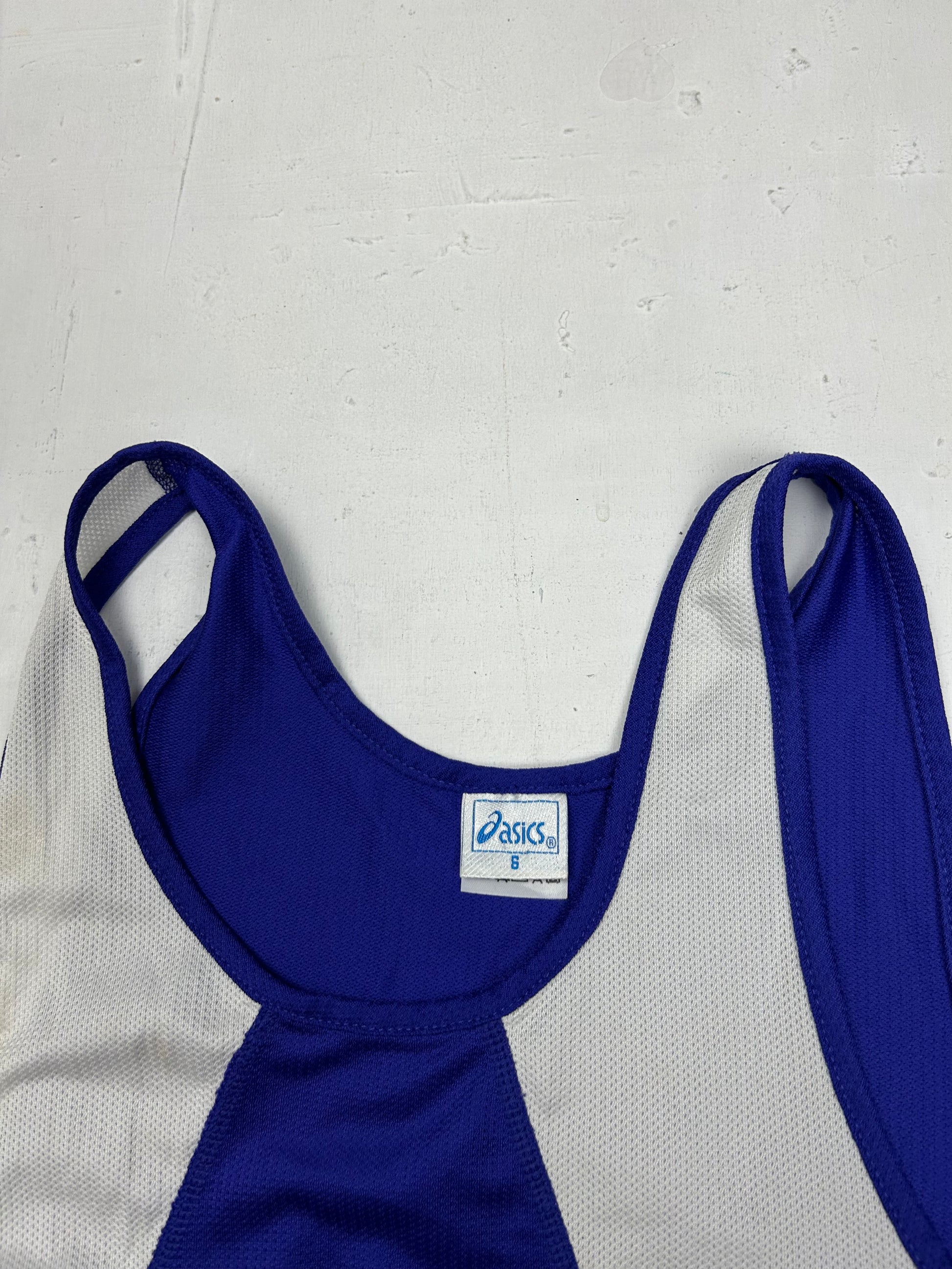 Blue logo tank  top (M/L)