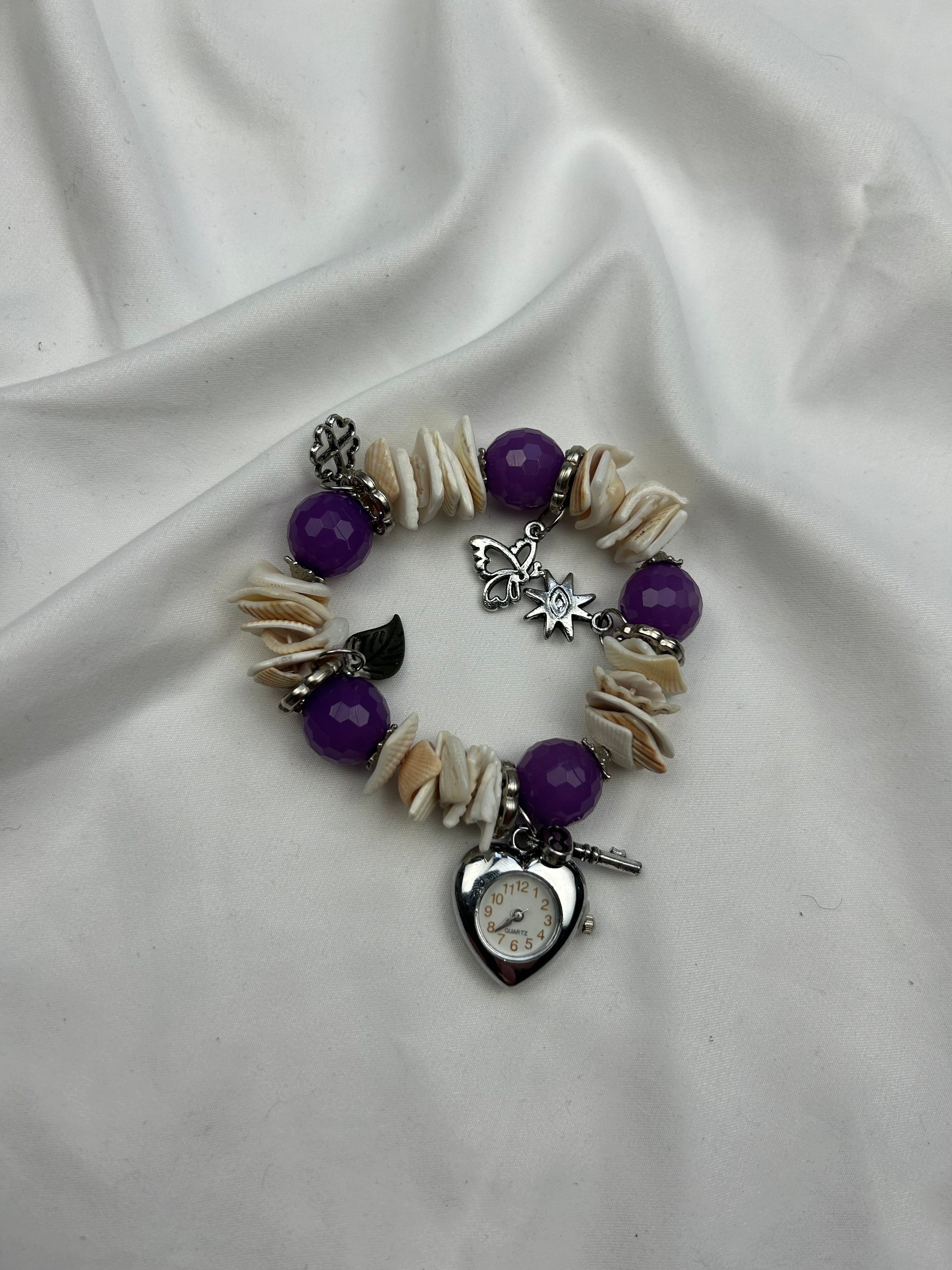 Pearls elastic bracelet watch jewelry