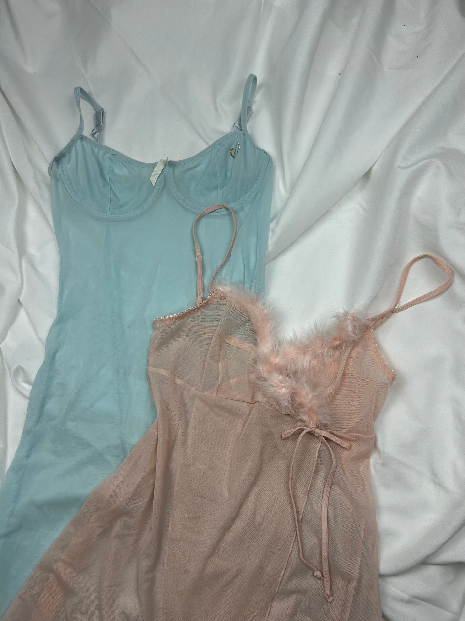 Mesh babydoll cami dress (S/M)