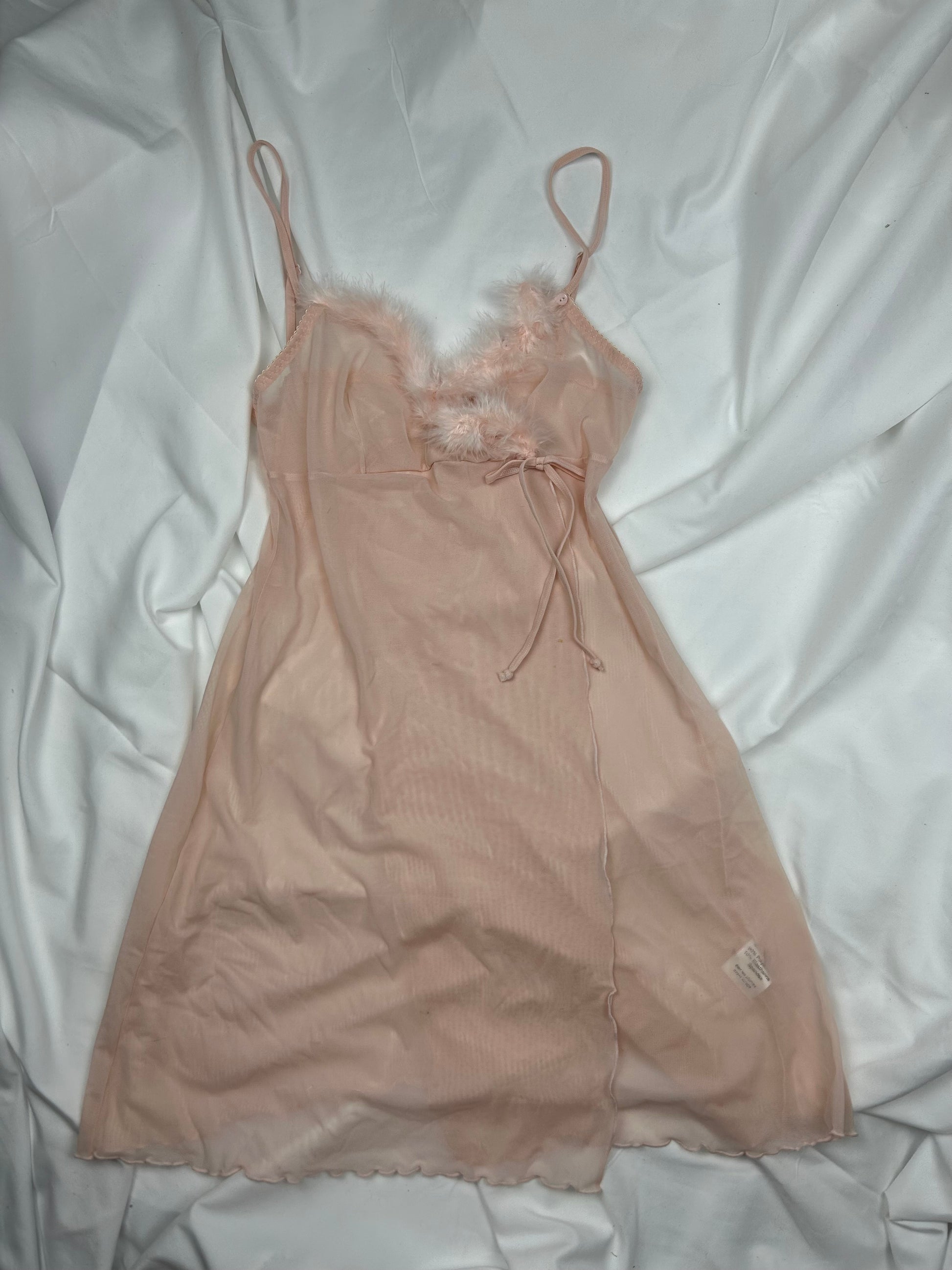 Mesh babydoll cami dress (S/M)