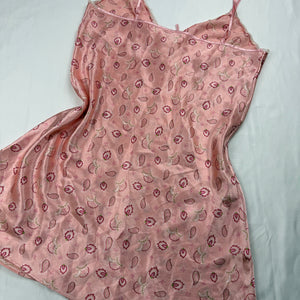 Baby pink silky babydoll dress (XL)