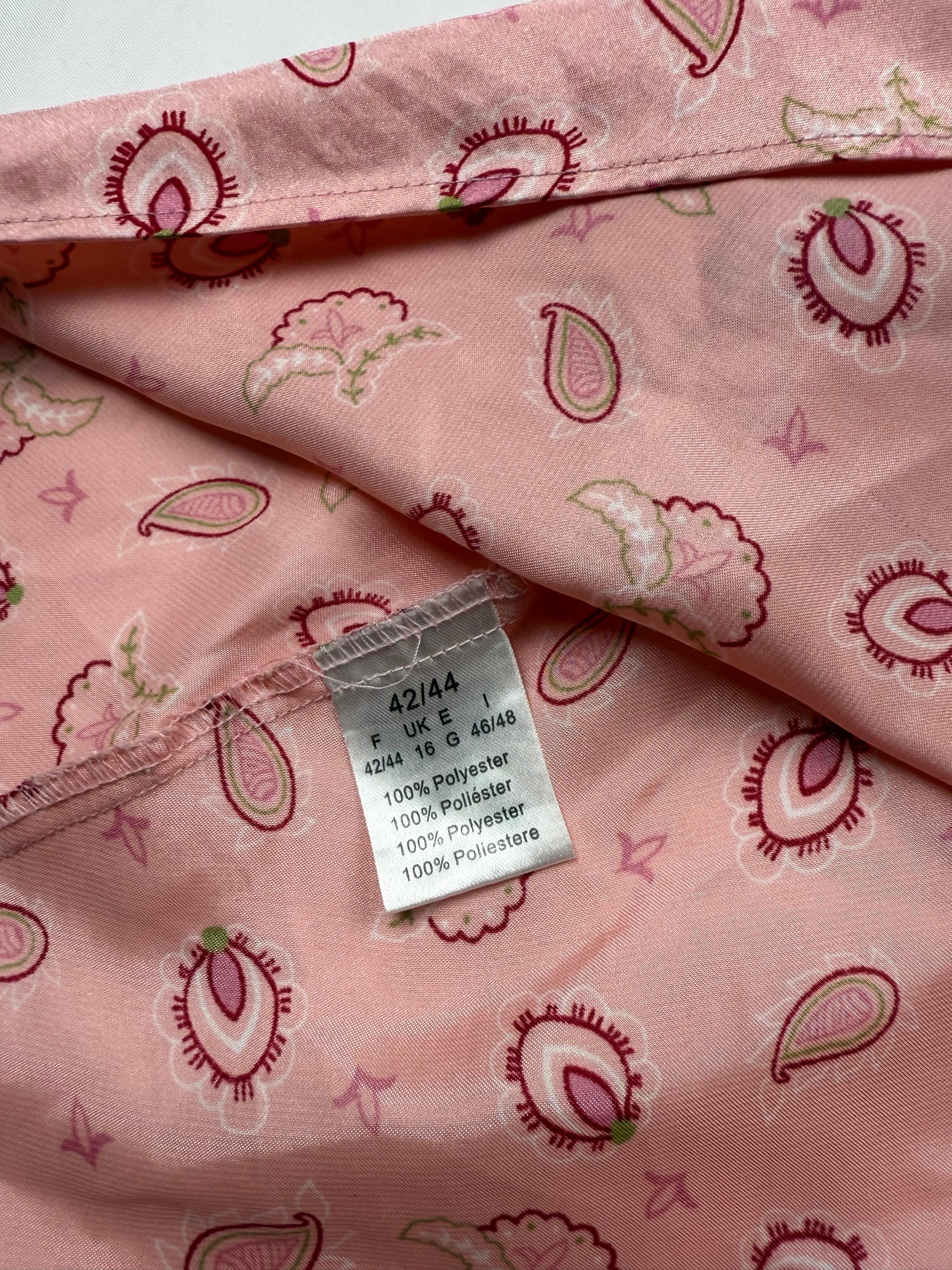 Baby pink silky babydoll dress (XL)