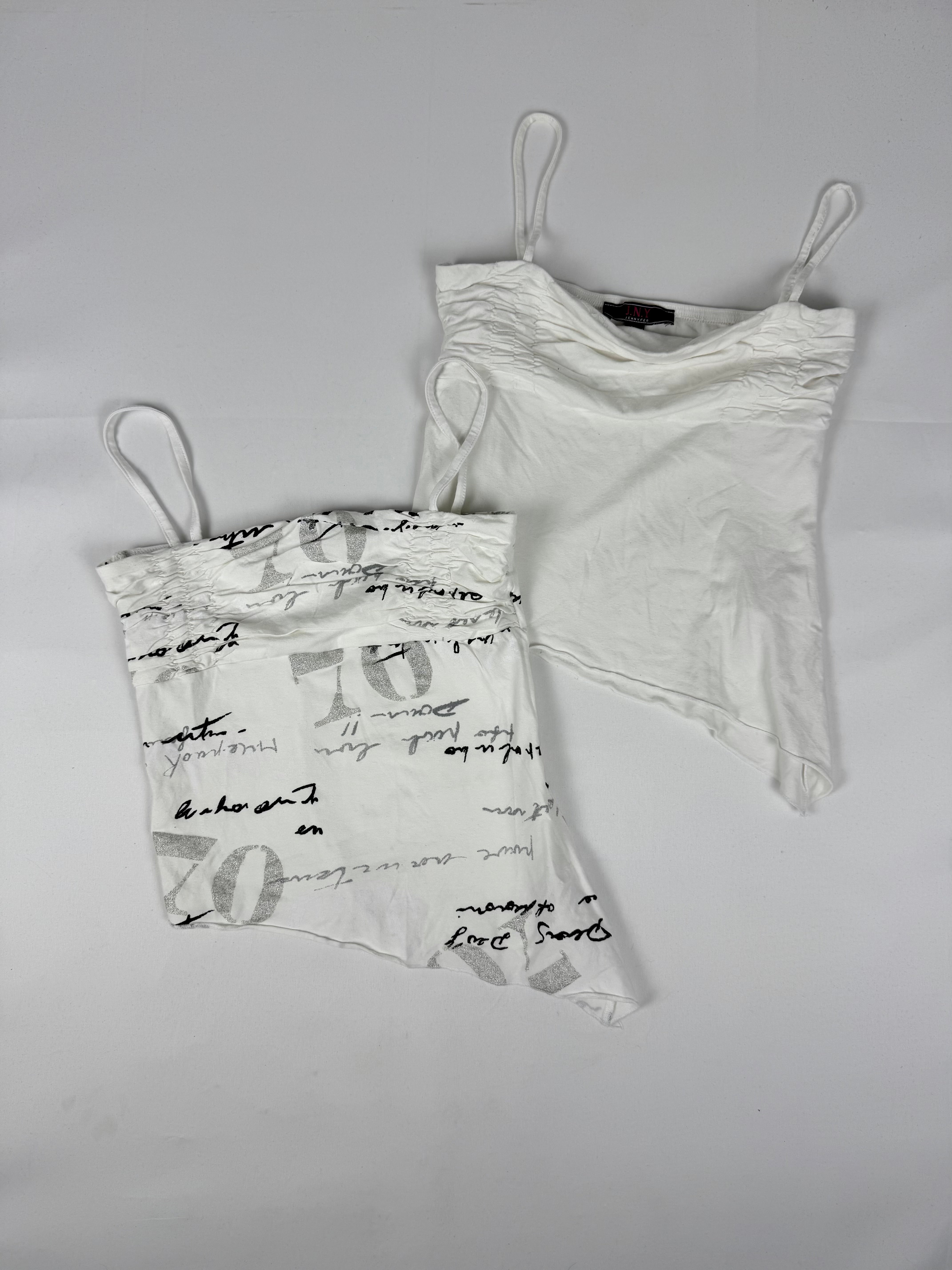 Asymmetric cotton top (M)