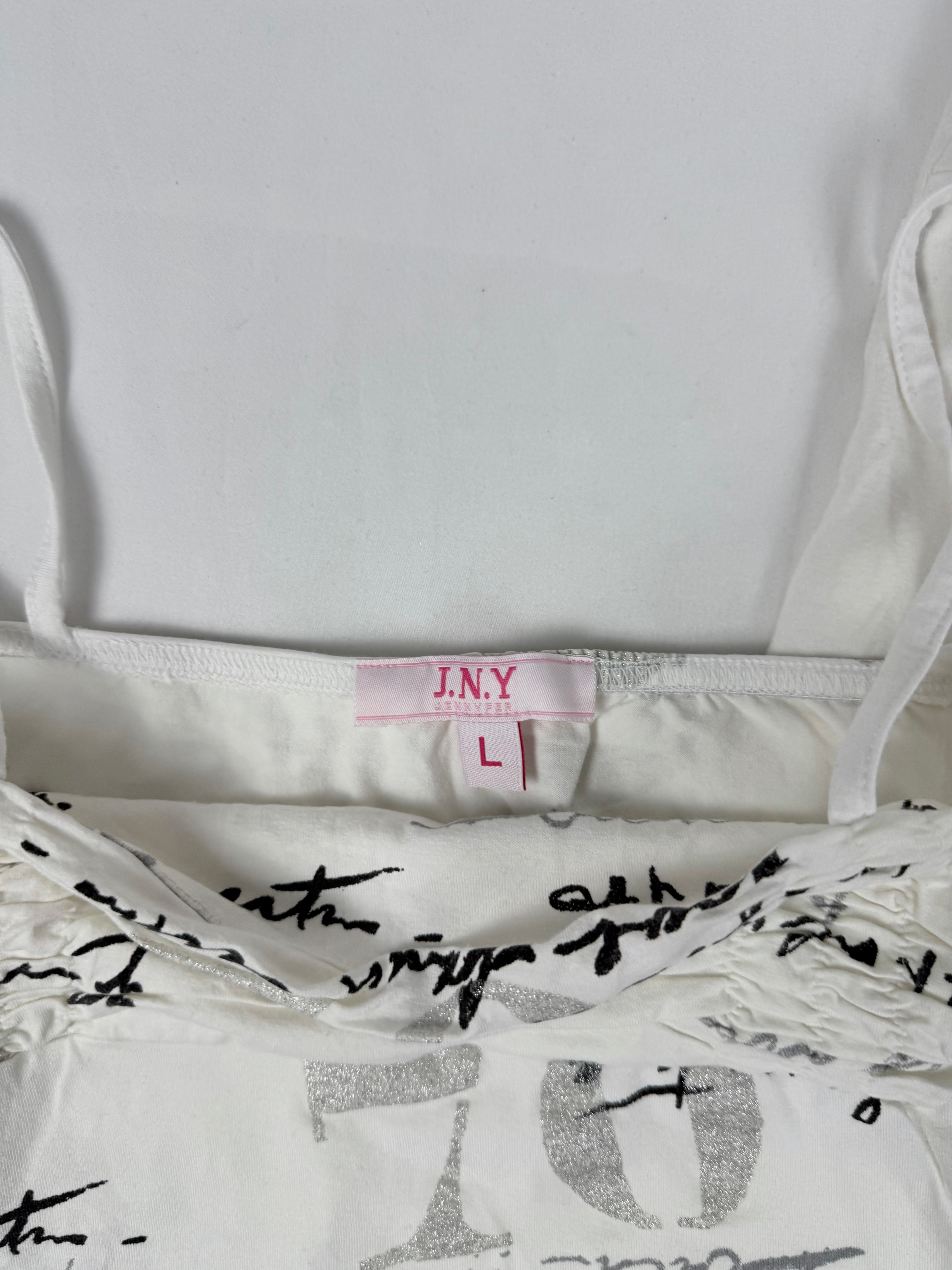 Asymmetric cotton top (M)