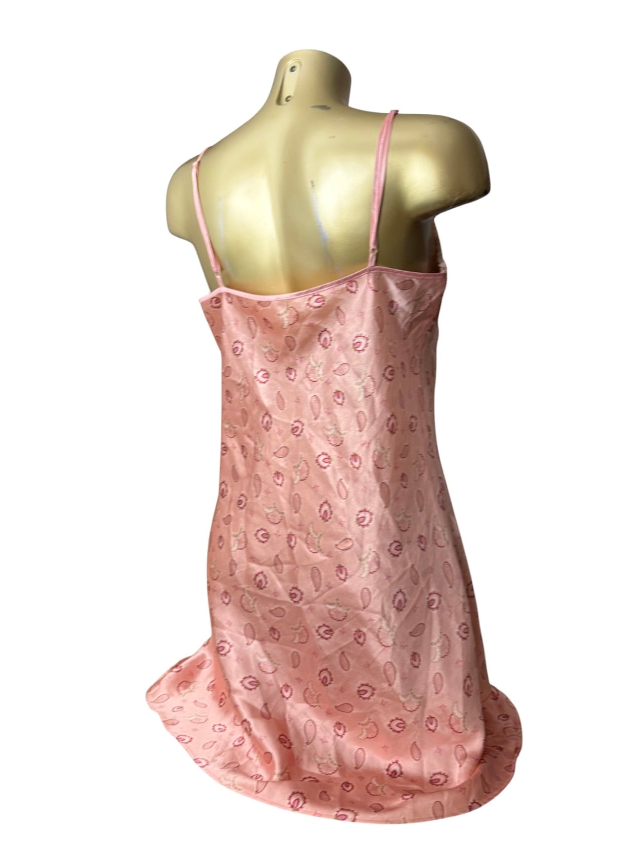 Baby pink silky babydoll dress (XL)