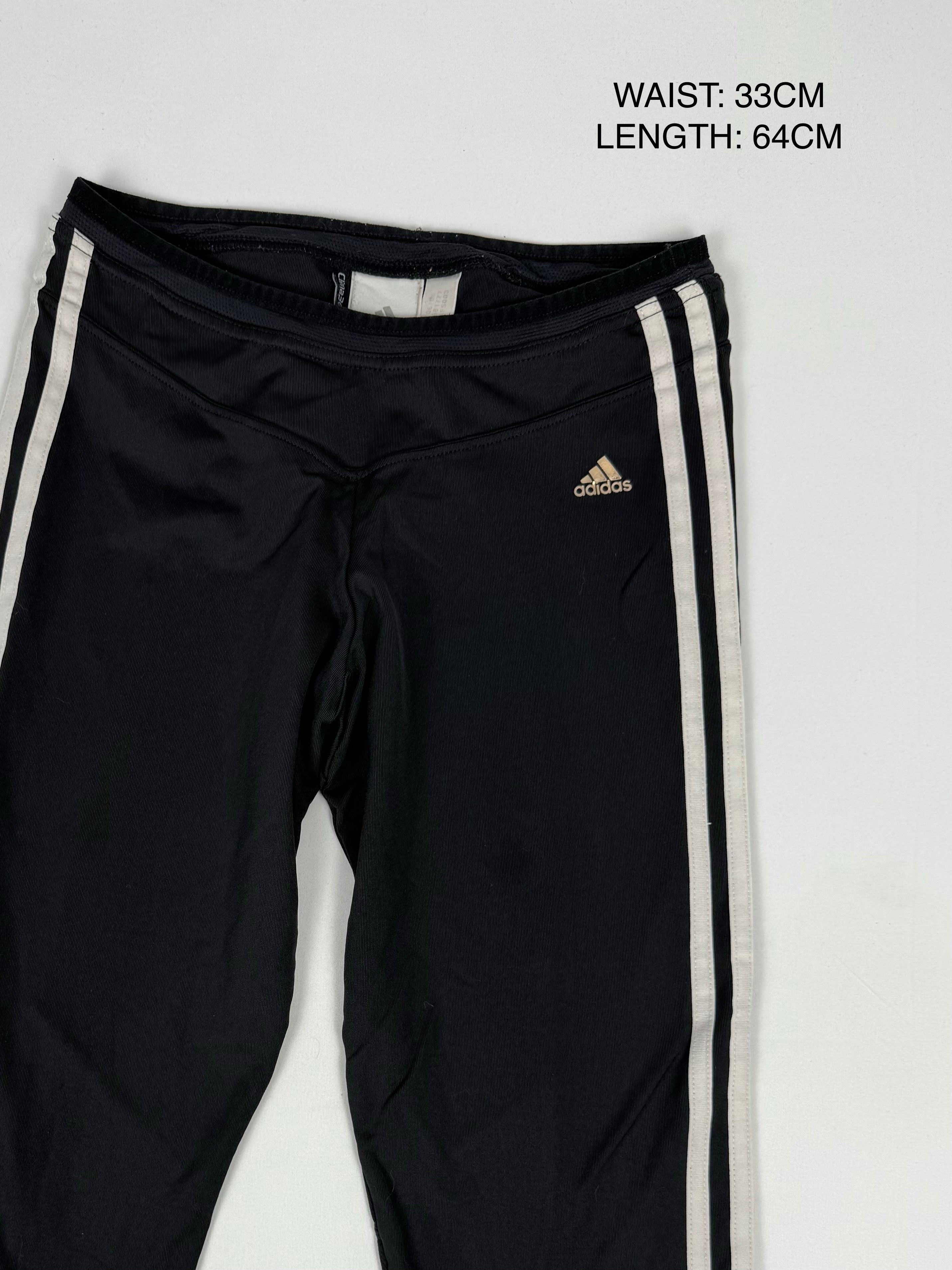 Black activewear low rise capri pants (M)