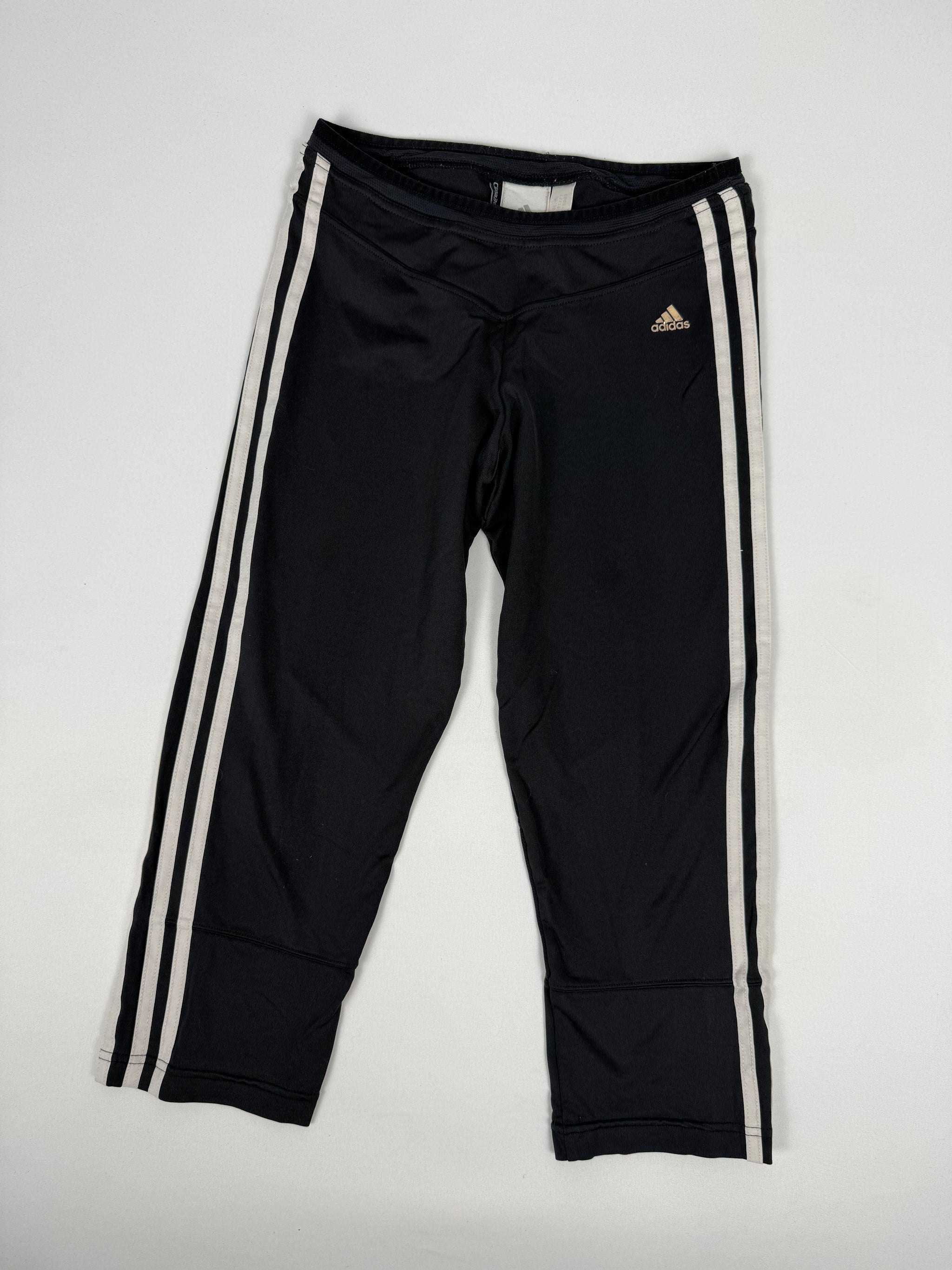 Black activewear low rise capri pants (M)