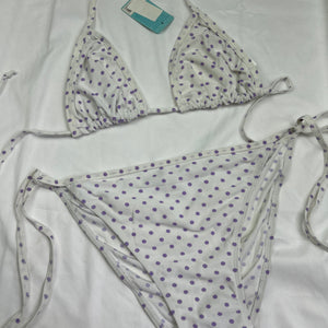Polka dots bikini set