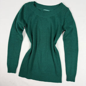 Green tight fit jumper (S)
