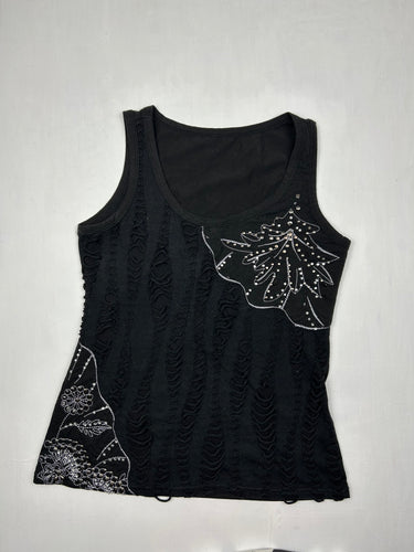 Black tank top (L)