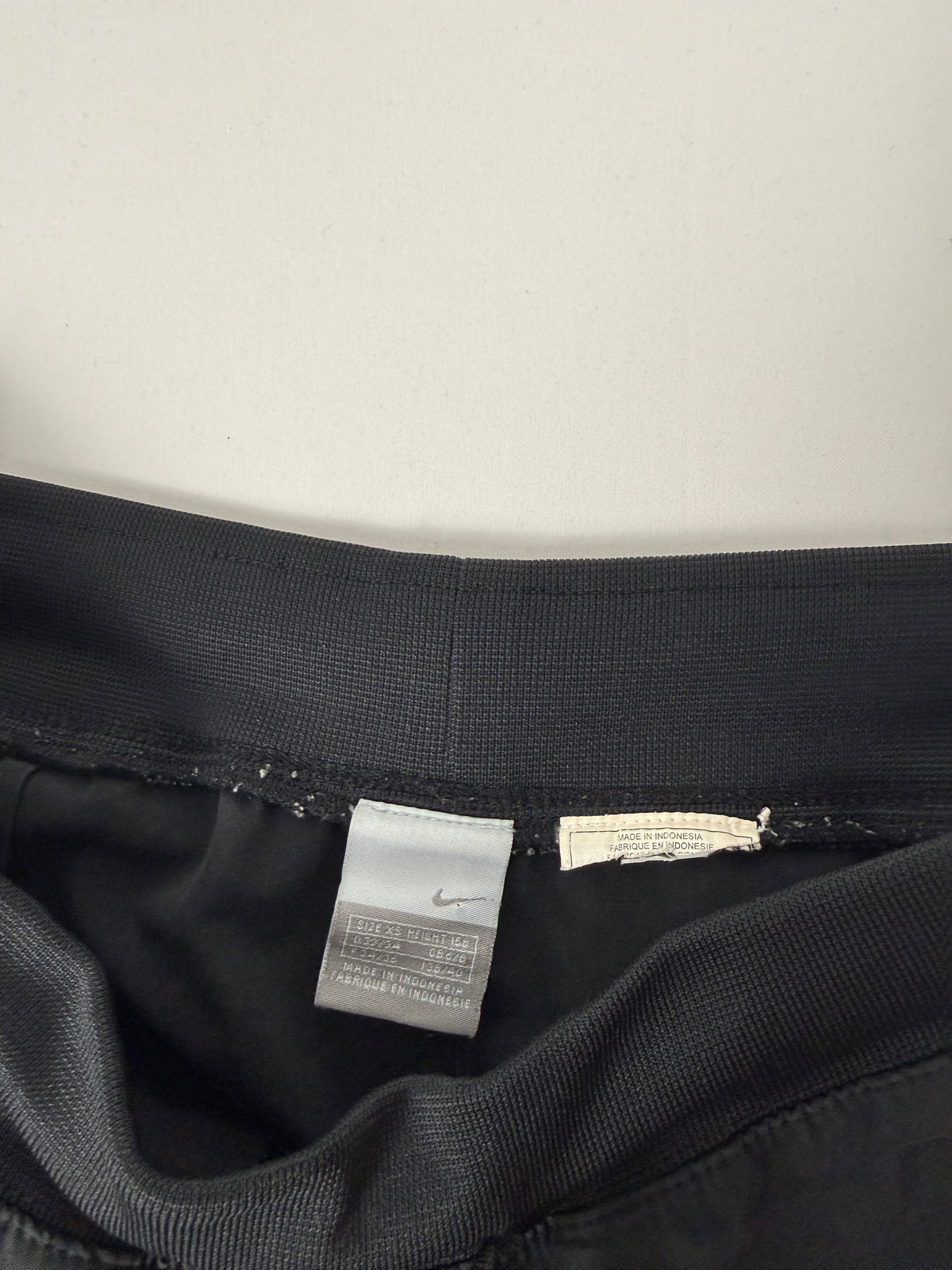 Black low rise joggers pants (XS)