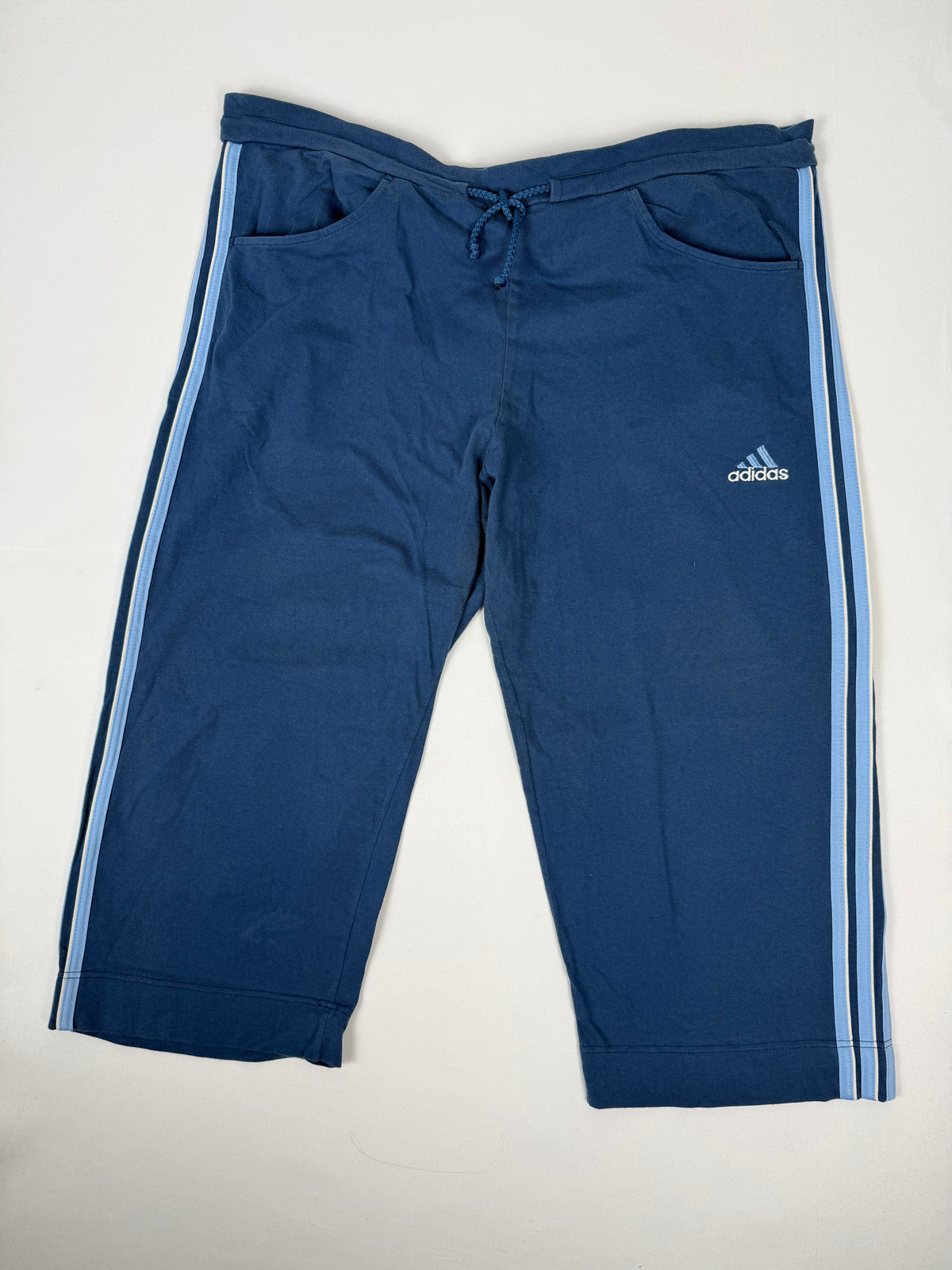 Blue low rise capri pants (XXL)