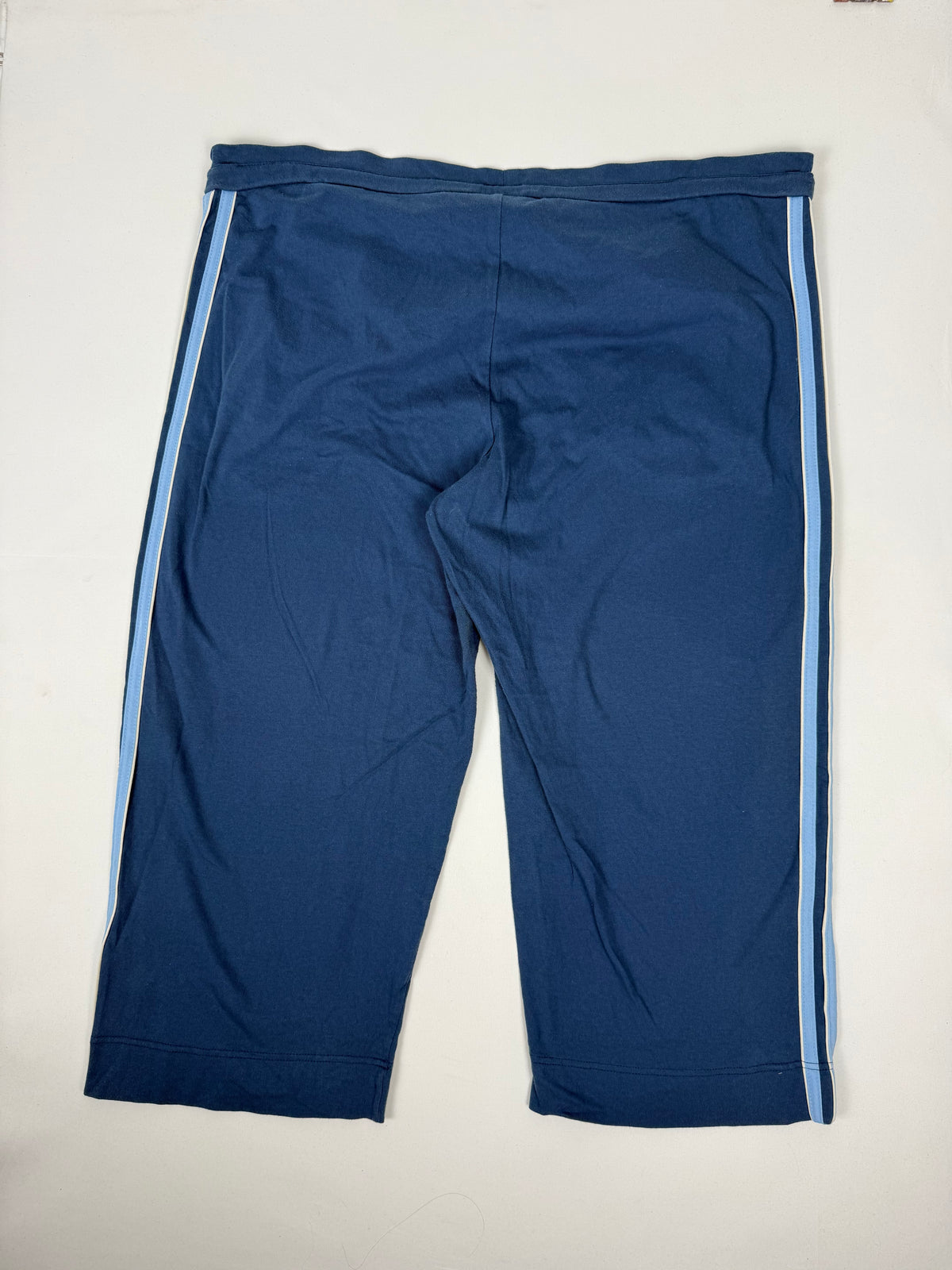 Blue low rise capri pants (XXL)