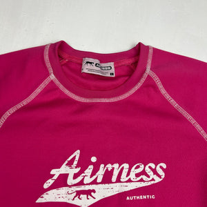Pink logo tight fit baby tee (S/M)