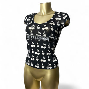 Lycra logo stretchy tee