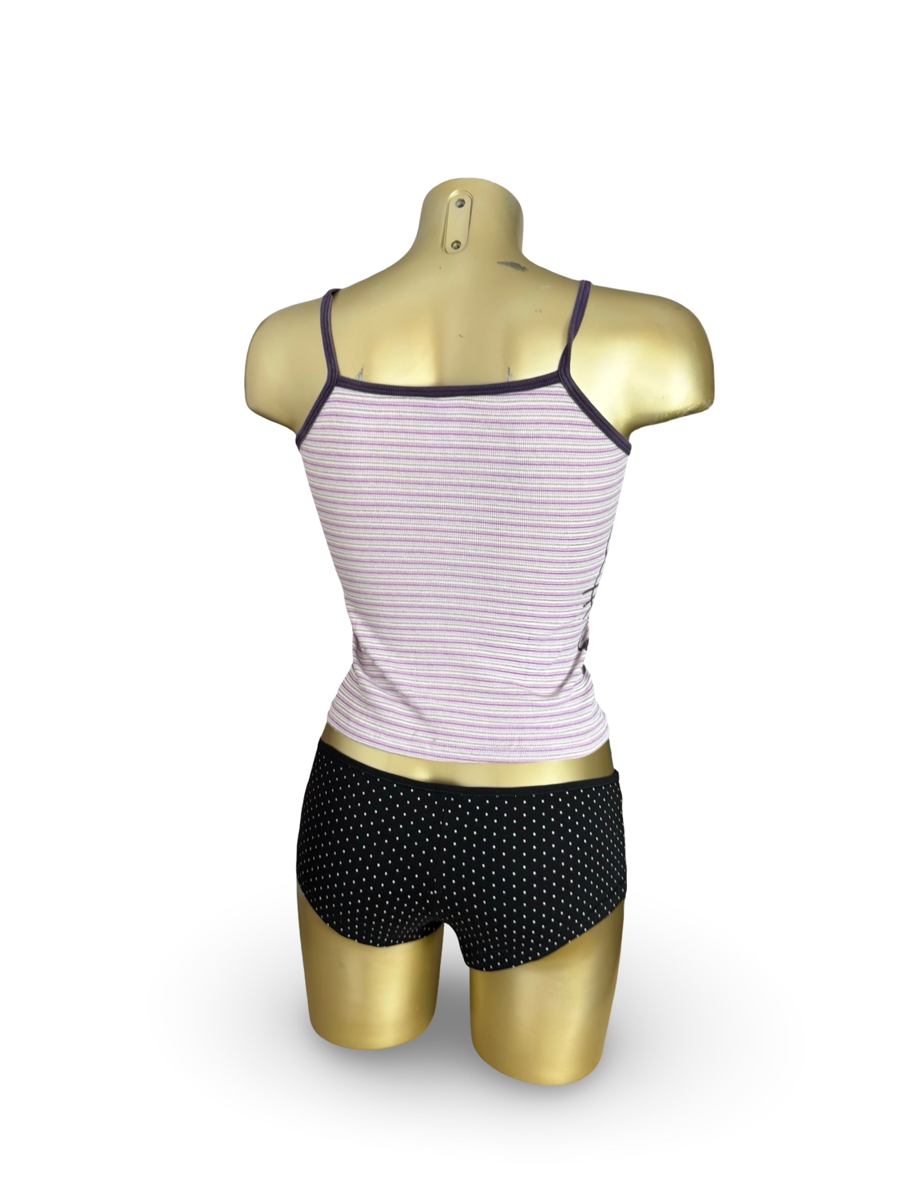 Lilac 100% cotton cami top (XXS)