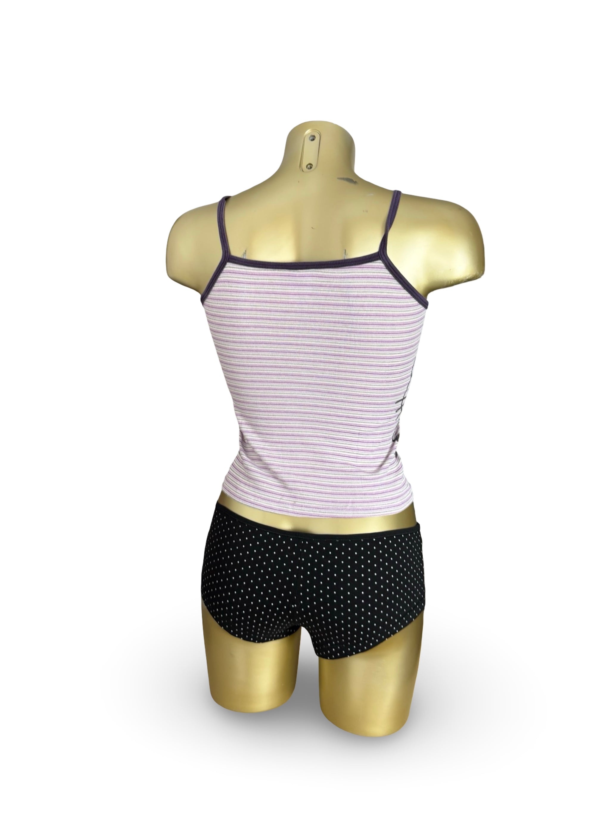 Lilac 100% cotton cami top (XXS)
